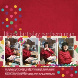 Happy Birthday Northern Man - MOC5 Day3