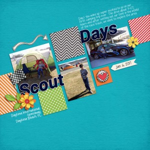 January 2017 Scrapping with Liz Template MIS