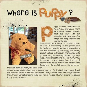 Where is Puppy? - MOC5 - Day 10