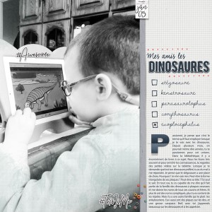 MOC 5 | day 10 : Mes amis les dinosaures