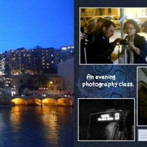 Day 16 Evening Photography Class Double Page