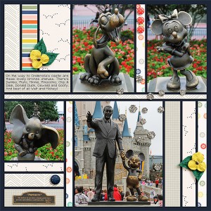 MOC Day 14 | Disney Statues (Right)