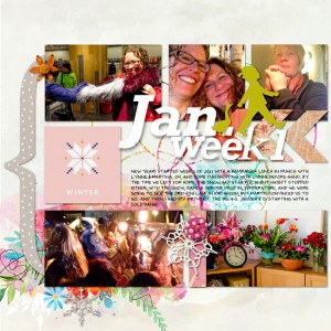 week 1 (left)