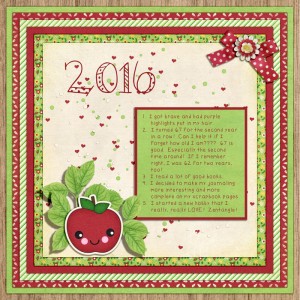 JANUARY 19:  LIST CHALLENGE