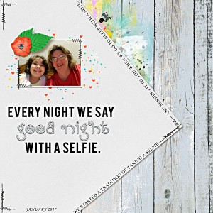 2017 MOC Day 4 - Stylin' Titles - Every Night We Say Good Night With a Selfie