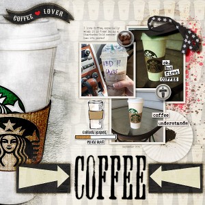 Coffee [MOC5 day 28 paper scrap inspire]