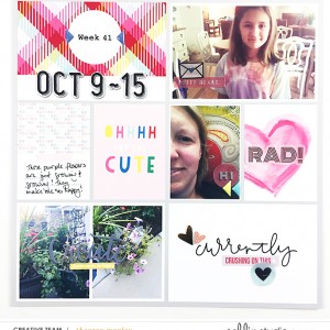 2016 Project Life Week 41