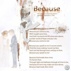 Wedding Song MOC Day 29 6x6