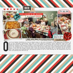 Eat, Drink & Be Merry - MOC5 January 10 Challenge