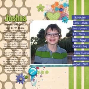 All About Joshua (MOC - All About challenge)