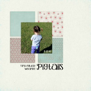 Pigtails (MOC - Paper to Digi Scraplift)