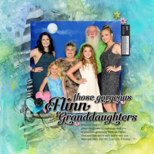 Those Gorgeous Flinn Granddaughters (BYOC Challenge, Feb 2017)