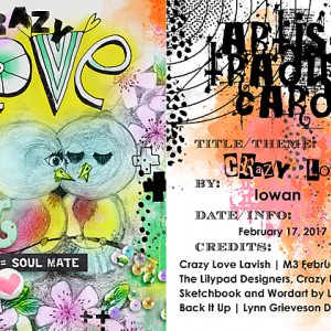 ATC + Card Back - Crazy Love