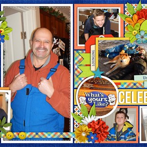 Celebrate (double page)
