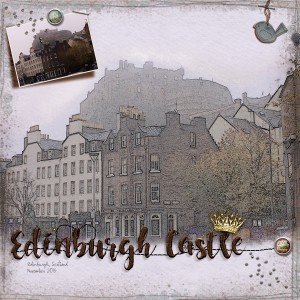Edinbergh Castle (2/22 Slow Scrap Sketch)