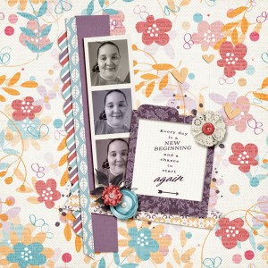Fresh Start - March Template Challenge