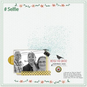 #Selfie (March'17  Scraplift Challenge)