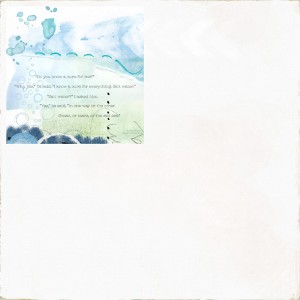 Monthly Muse March: Water