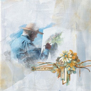 artist at work