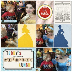 Teddy's Princess Lunch
