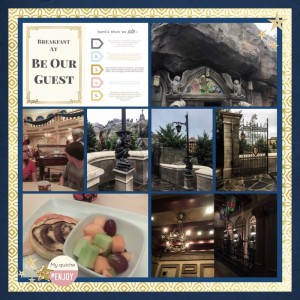 Breakfast at BE Our Guest (for faniversary Details challenge)
