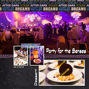 Dessert at Party for the Senses