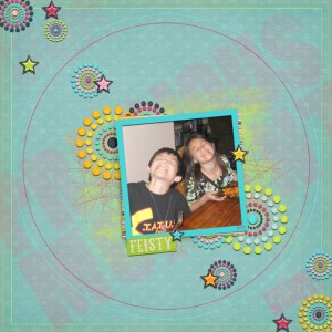 Feisty April Template Challenge 2017
