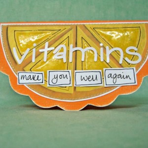 Vitamins (get well soon hybrid card)