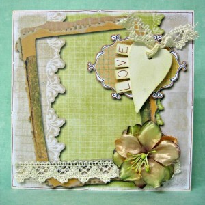 Love (hybrid Anniversary card)
