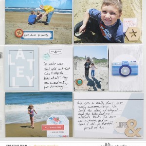 Sahlin Studio CT Theresa Moxley | 2012 Project Life Easter Weekend Right Side