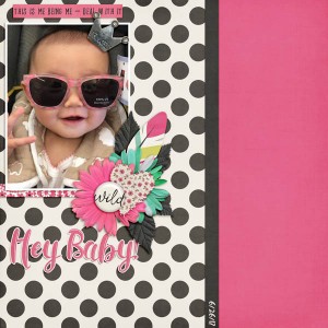 Hey Baby! - June 2017 Template Challenge