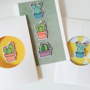 Hybrid cactus cards