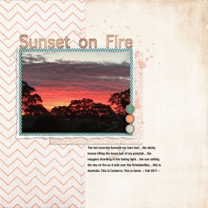 20170207 Sunset On Fire