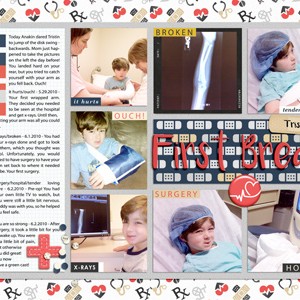 Tristin's First Break 2 pages