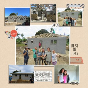 Finishing The House In Tonga