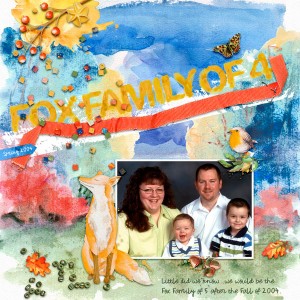 fox family of 4