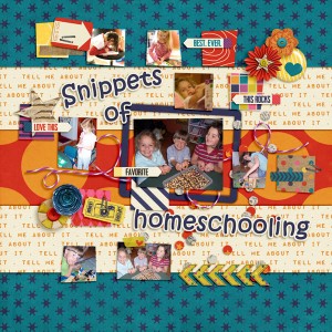Snippets of Homeschooling (left)