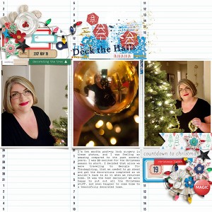 Deck The Halls - December Daily Page 1
