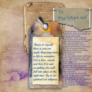 Advice To My Future Self
