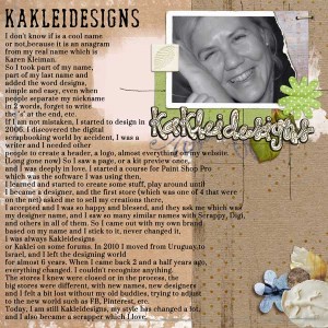Kakleidesigns-January 17: Username (Journaling)