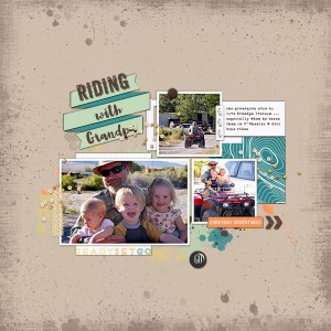 riding with grandpa