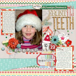 All I Want For Christmas Is My Two Front Teeth - January 11: On This Day (Journaling Challenge)