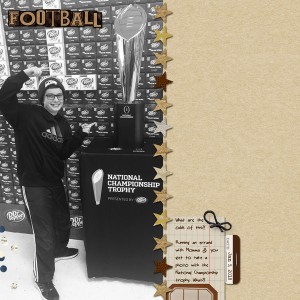 National Championship Trophy  MOC18