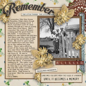 JANUARY 26 - TRADITION-HERITAGE (JOURNALING)