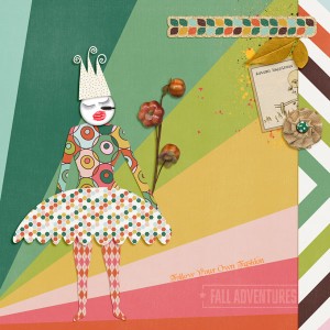Follow Your Own Fashion - MOC6 #25 Art Doll