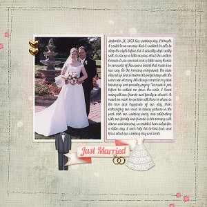 just married