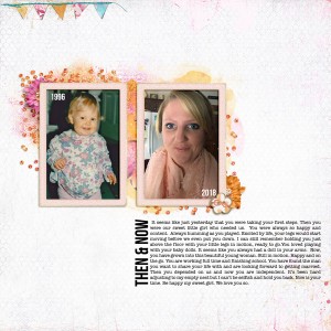 Day 31 Then & Now