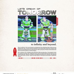 Raileigh and Buzz Lightyear- Then and Now