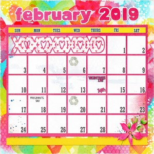 February 2019 Calendar