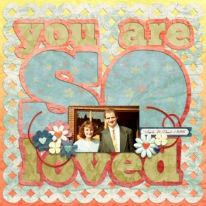 An old photo from our courtship days.